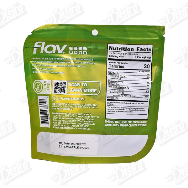 Flav THC Gummies (1000mg)