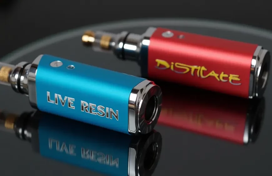 Live Resin Cartridges vs. Distillate Cartridges Pros and Cons