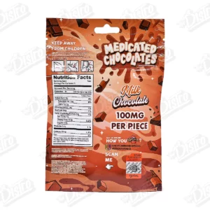 Devour Medicated Chocolates - MIlk Chocolate (600mg) - 2