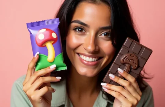 Shroom Gummies vs. Chocolate Which Edible is Better