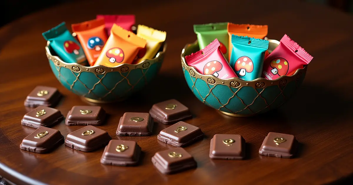 Shroom Gummies vs. Shroom Chocolate The Battle of the Edibles