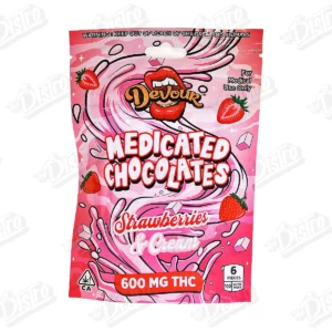 Devour Medicated Chocolates - Berry Cream (600mg)