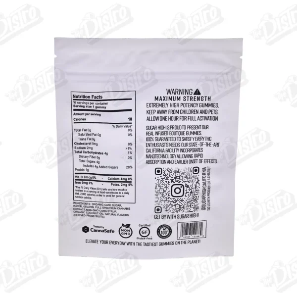 Sugar High Gummies - Mixed Fruit (500mg)