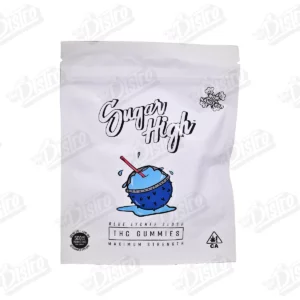 Sugar High Gummies - Blue Lychee Slush (500mg)