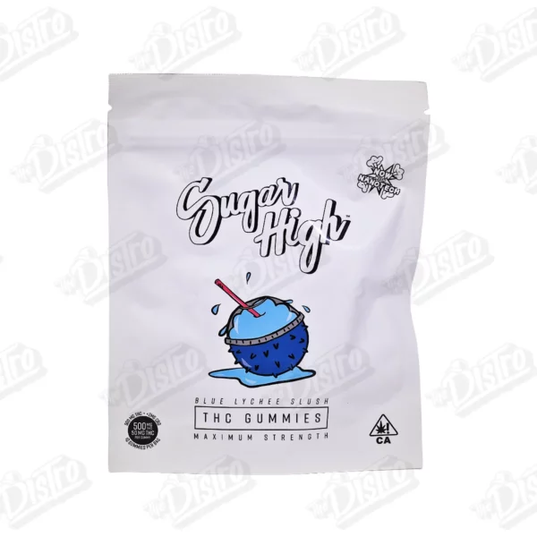 Sugar High Gummies - Blue Lychee Slush (500mg)