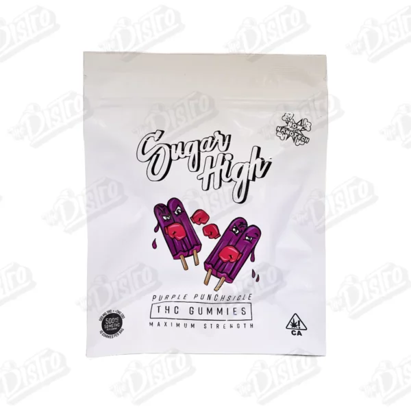 Sugar High Gummies - Purple Punchsicle (500mg)