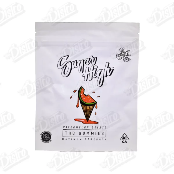 Sugar High Gummies - Watermelon Gelato (500mg)