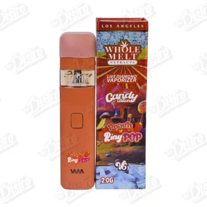 Whole Melt Extracts Live Diamond Vaporizer - Peach Ring Pop (2g)