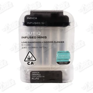 Boutiq Infused Minis- Grapez Pluto