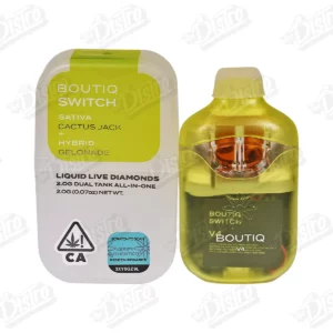 Boutiq Switch Liquid Live Diamonds Vape – Cactus Jack x Gelonade (2g)