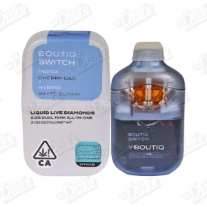 Boutiq Switch Liquid Live Diamonds Vape – Cherry Gas x White Gummy (2g)