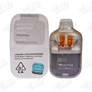 Boutiq Switch Liquid Live Diamonds Vape - Frostiez x Purple Papaya (2g)