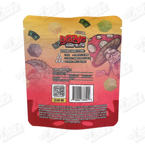 Detale Shroom Gummies (4g) - Pink