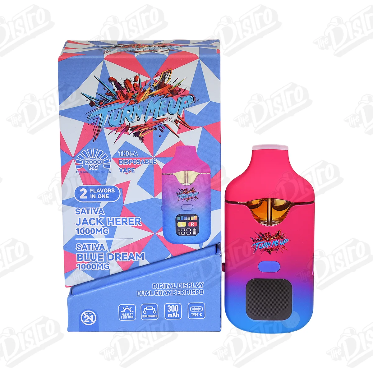 Turn Me Up 2g Jack Herer Blue Dream