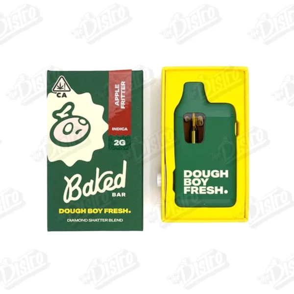 Baked Bar Disposable Vape (2g) - Apple Fritter (Indica)