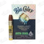 Big Chief Vape Cartridge (1g) - Green Crack (Sativa)