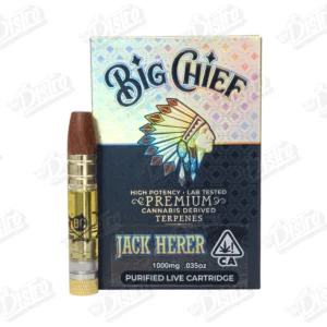 Big Chief Vape Cartridge (1g) - Jack Herer (Sativa)