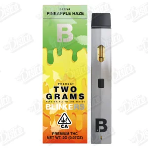 Blinkers Disposable Vape (2g) - Pineapple Haze (Sativa)