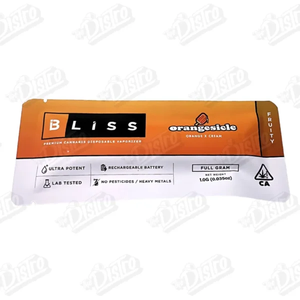 Bliss Disposable Vape (1g) - Orangesicle / Orange x Cream