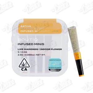 Boutiq Live Diamond Minis (5 x 0.5g) - Orange Slush Infused w/Cherry Lime