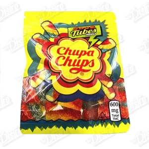 Chupa THC Sour Mini Tubes (600mg) - Rainbow Belt