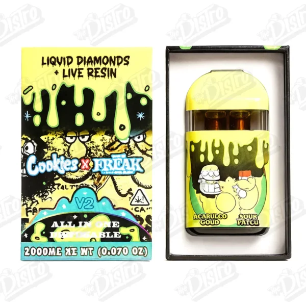 Cookies X Freak Brothers Disposable Vape (2g) - Acapulco Gold X Sour Patch