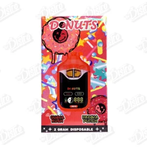 Donuts Disposable Vape (2g) - Guava kush x Papaya punch