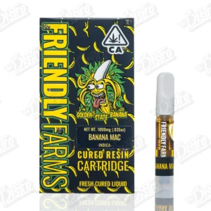 Friendly Farms Vape Cartridge (1g) - Golden State Banana (Hybrid)