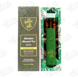 Hidden Hills Disposable Vape (2g) - London Shaved Ice (Sativa)