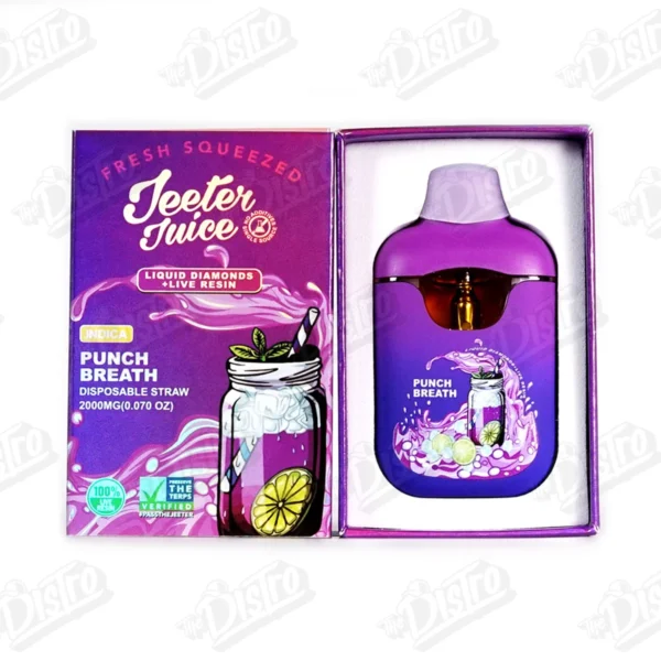 Jeeter Juice Disposable Vape (2g) - Punch Breath (Indica)