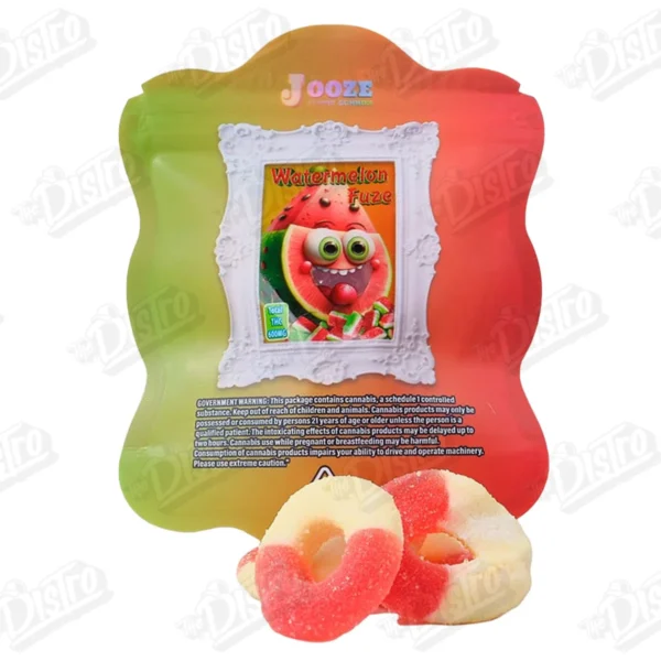 Jooze THC Gummies 600mg - Watermelon Fuze