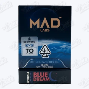 Mad Labs Vape Cartridge (2g) - Blue Dream (Hybrid)