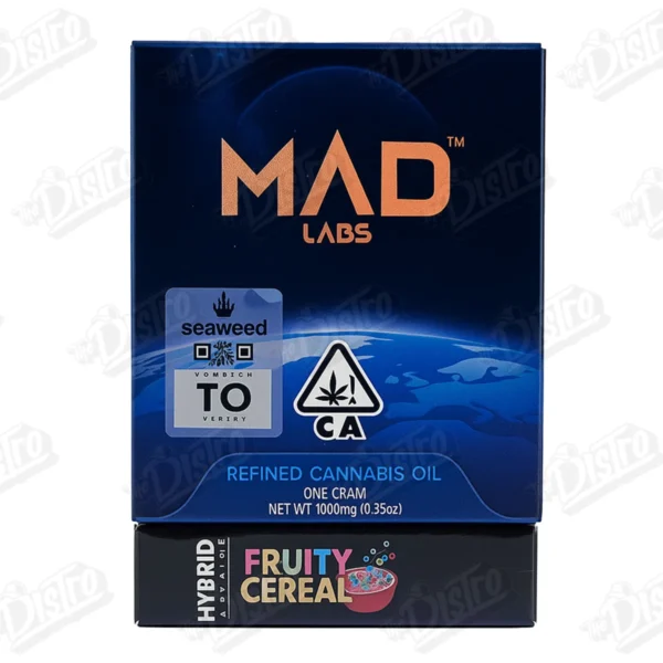 Mad Labs Vape Cartridge (2g) - Fruit Cereal (Hybrid)