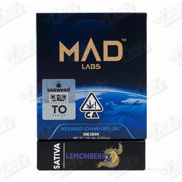 Mad Labs Vape Cartridge (2g) - Lemonberry (Sativa)