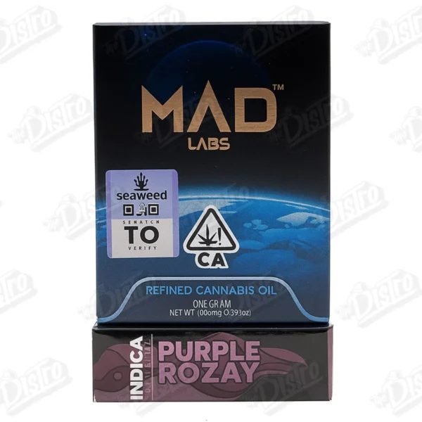 Mad Labs Vape Cartridge (2g) - Purple Rozay (Hybrid)