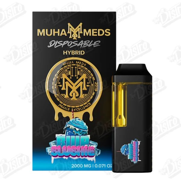 Muha Meds Disposable Vape (2g) - Blue Slushie (Hybrid)