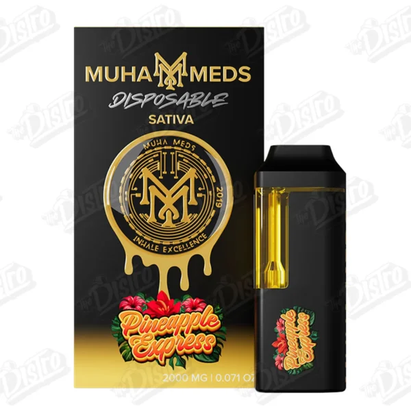 Muha Meds Disposable Vape (2g) - Pineapple Express (Sativa)