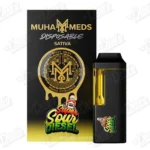 Muha Meds Disposable Vape (2g) - Super Sour Diesel (Sativa)