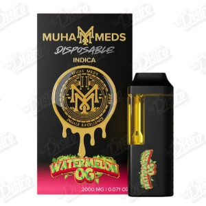 Muha Meds Disposable Vape (2g) - Watermelon OG (Indica)