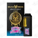 Muha Meds Disposable Vape (2g) - Berry Gelato (Hybrid)