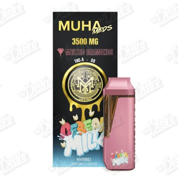 Muha Meds Disposable Vape (3.5g) - Live Resin - Cereal Milk