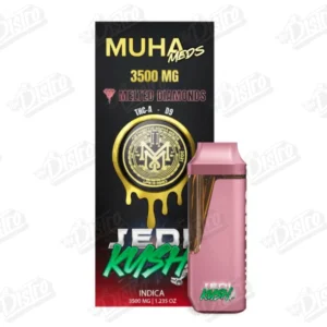 Muha Meds Disposable Vape (3.5g) - Live Resin - Jedi Kush
