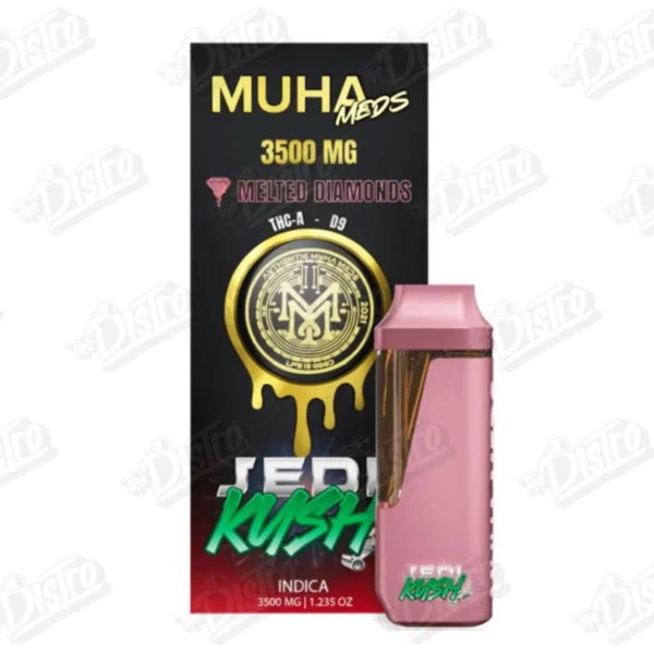 Muha Meds Disposable Vape (3.5g) - Live Resin - Jedi Kush