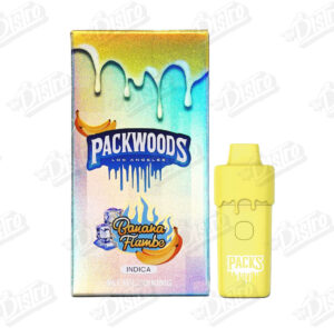 Packwoods Disposable Vape (2g) - Banana Flambé (Indica)