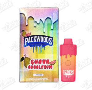 Packwoods Disposable Vape (2g) - Guava Bubblegum (Hybrid)