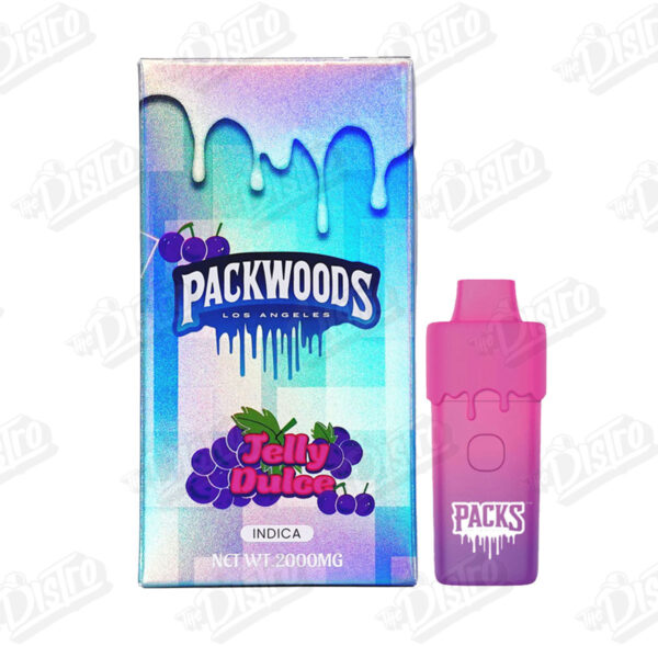 Packwoods Disposable Vape (2g) - Jelly Dulce (Indica)