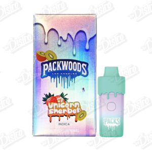 Packwoods Disposable Vape (2g) - Unicorn Sherbet (Indica)