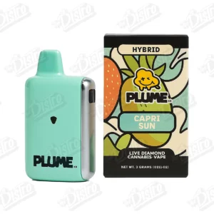 Plume Live Diamond Cannabis Vapes (2g) - Caprisun (Hybrid)