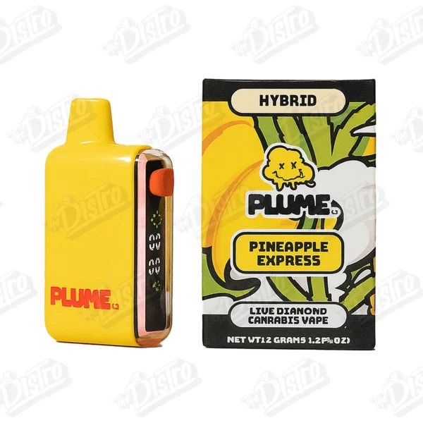 Plume Live Diamond Cannabis Vapes (2g) - Pineapple Express (Hybrid)