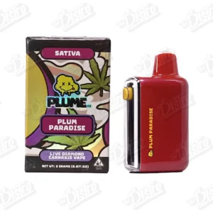 Plume Live Diamond Cannabis Vapes (2g) - Plum Paradise (Sativa)